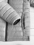 Silver Puffer Jacket