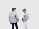 Silver Puffer Jacket