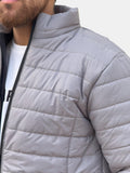 Silver Puffer Jacket