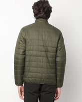Olive Green Puffer Jacket