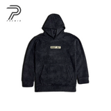 Black Wool Hoodie
