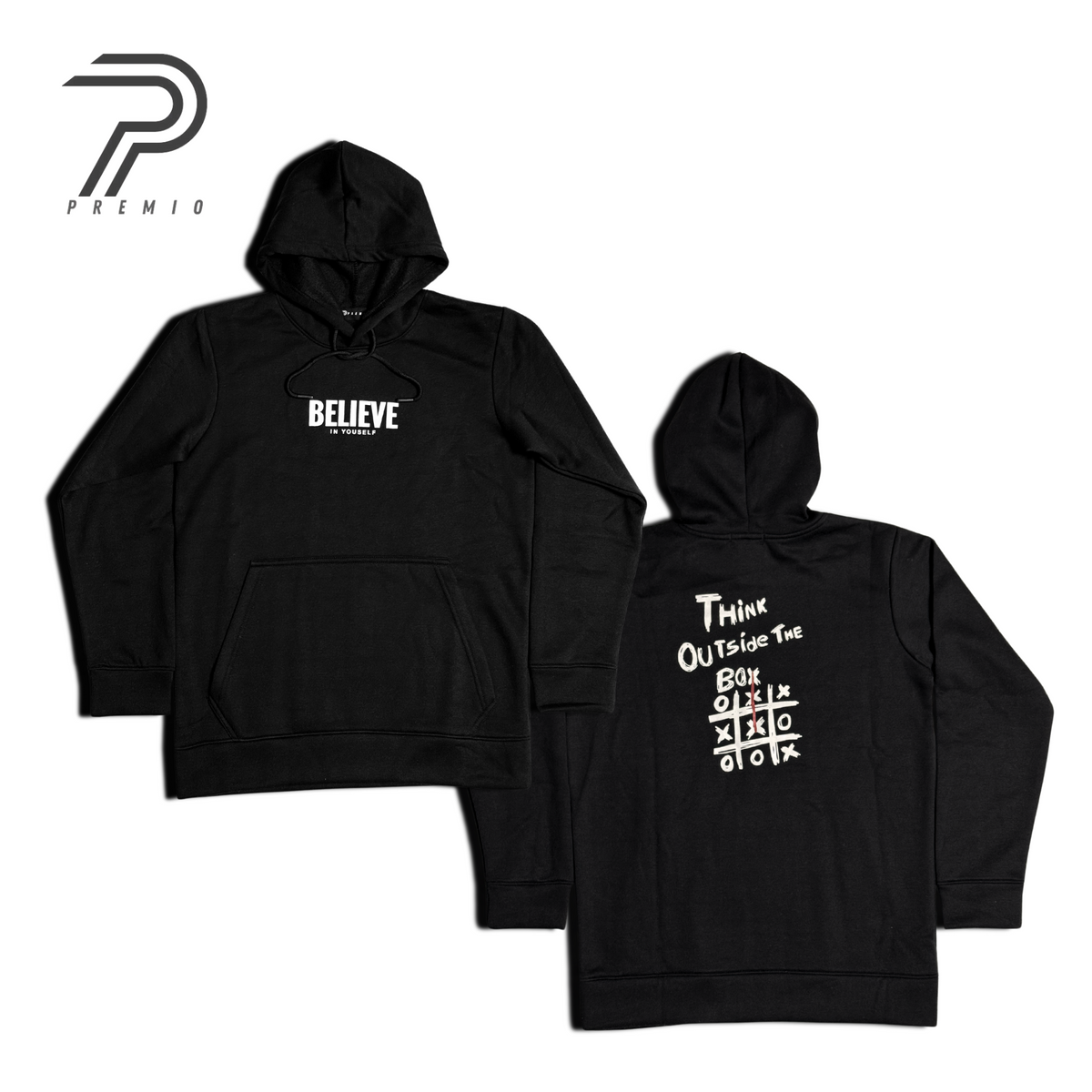 The Thought Move Hoodie - Black
